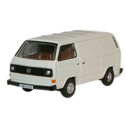 Pastel White VW T25 Van