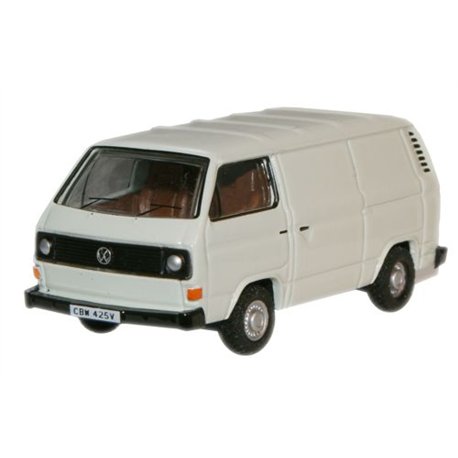 Pastel White VW T25 Van