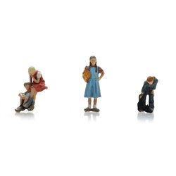 Farmers' Children (3x) Ready Made Painted