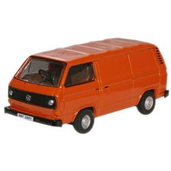 Brilliant Orange VW T25 Van