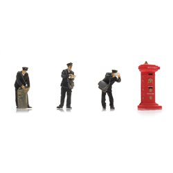 Dutch Postmen (3x) Ready Made Painted