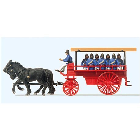 Horse Drawn Crew and