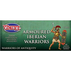 Ancient Iberian Armoured Warriors - 1/56 (28mm) Figures set (x40)
