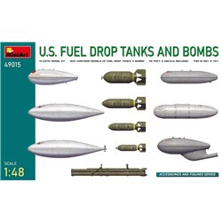 Miniart 1:48 - US Fuel Drop Tanks and Bombs
