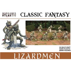 Lizardmen - plastic 28mm figures kit (x24)