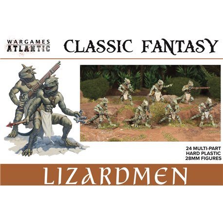 Lizardmen - plastic 28mm figures kit (x24)