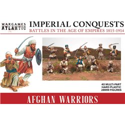 Afghan Warriors (1815-1914) - plastic 28mm figures kit (x40)
