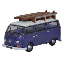 Volkswagen Bus Bay Window Metallic Purple/White