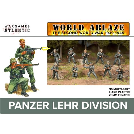 Panzer Lehr Division - plastic 28mm figures kit (x30)