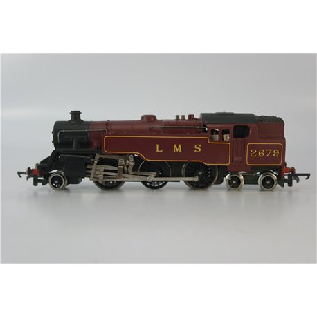 Wrenn W2219 2-6-4 Tank Engine in LMS Livery. Used. OO Gauge