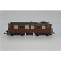 Roco Train set: Electric locomotive Ae4/4 of the BLS with passenger train. Used. HO Gauge