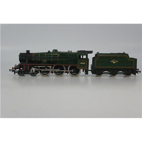 Mainline 37062Main Class 6P Jubilee 4-6-0 45691 'Orion' in BR green.Used. OO Gauge