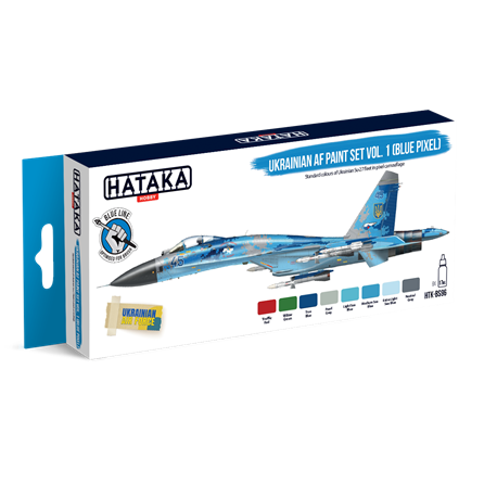 Ukrainian AF paint set vol. 1 (Blue Pixel)