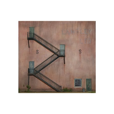 Fire Escape (for outside of buildings) Unpainted Kit OO Scale 1:76