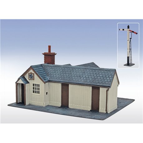 Tan-Y-Bwlch Wooden Station Building laser cut kit