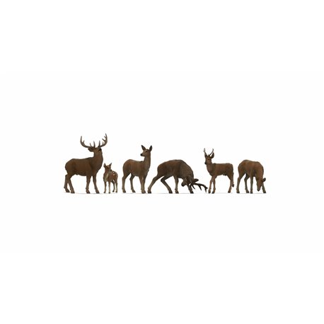 Deer (6) Figure Set