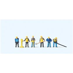 Track Maintenance Crew (6) figure set