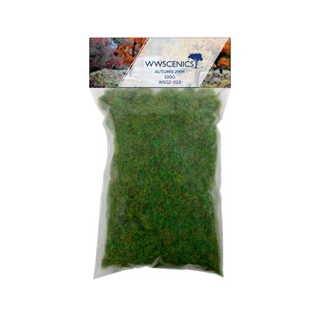 Refill 1000m 2mm Autumn Static Grass - 100g