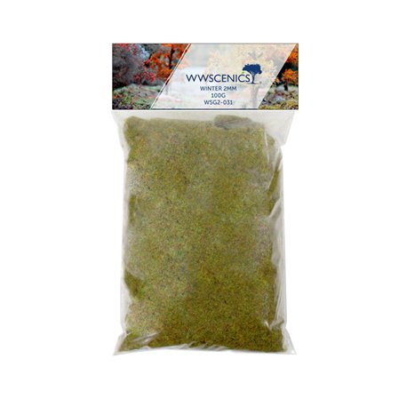 Refill 1000ml 2mm Winter Static Grass - 100g