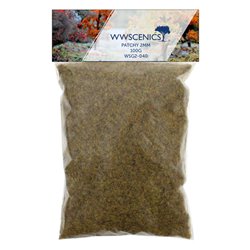 Refill 1000ml 2mm Patchy Static Grass - 100g