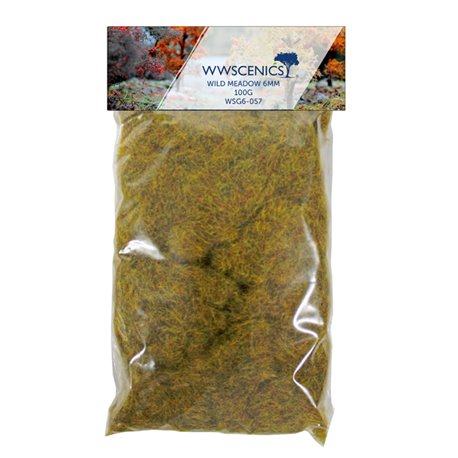 Refill 1000ml 6mm Wild Meadow Static grass - 100g