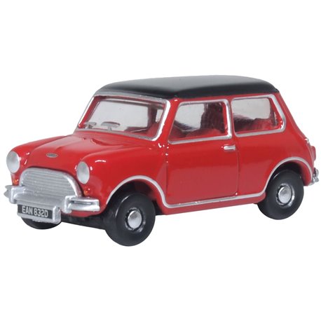 Austin Cooper Mini Tartan Red/Black