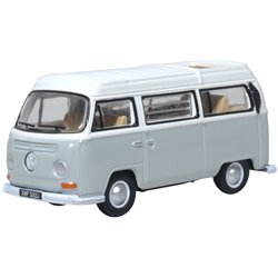 VW Bay Window Camper Silver Grey/White