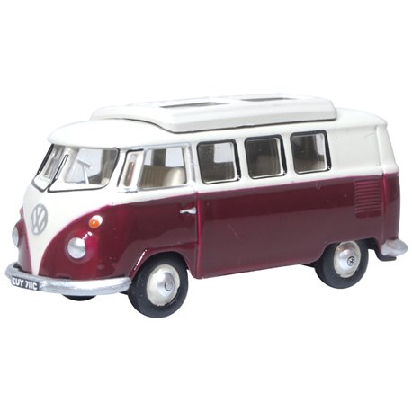 VW T1 Camper Titan Red/Beige Grey