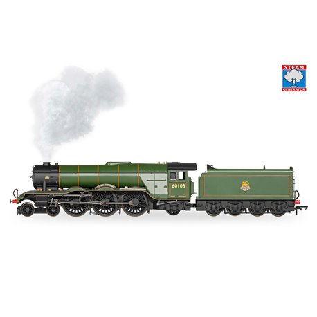 BR, A3 Class, 'Flying Scotsman' With Steam Generator, Diecast Footplate & Flickering Firebox - Era 4