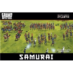 Samurai figures x224 - 10mm model kit