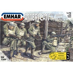 American WWI Infantry 'Dough boys' - 1/72 model kit