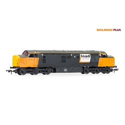 RailRoad Plus Loadhaul, Class 37, Co-Co, 37710 - Era 8