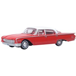 1960 Ford Fairlane Sedan 500 Town Monte Carlo Red/Corinthian White