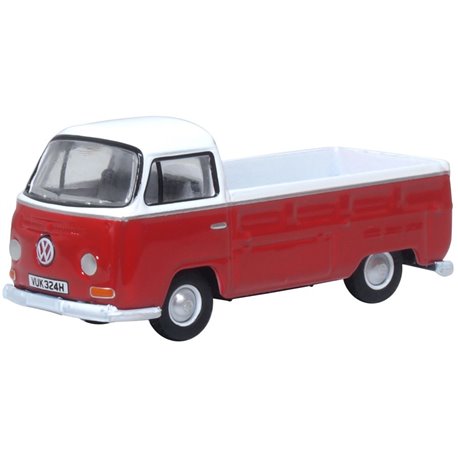 VW Bay Window Pick Up Poppy Red/White