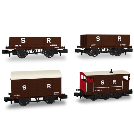 SECR Wagons Pack 1 - SR pre-36 Livery Freight Train