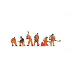 Railway Track Workers (6) Figure Set