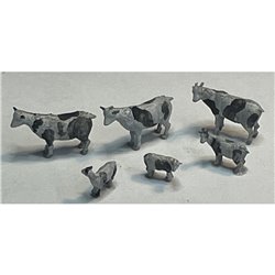 6 x Billy/Dwarf Goats unpainted kit