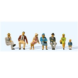 Seated Persons 1925-30 (7) 75th Anniversary Figure Set