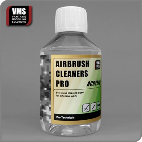 Airbrush Cleaner Pro Acrylic Solution - 200ml