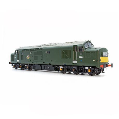 Class 37 - BR Green w/small yellow panel - D6600