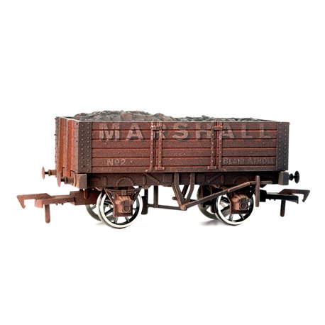 5 PLANK WAGON 9' W/B MARSHALL WEATHERED