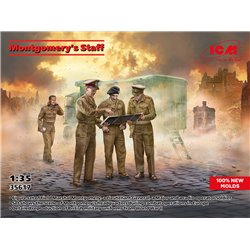 Montgomery's Staff - 1:35 model kit