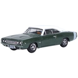 Dodge Charger Racing Green/White 1968