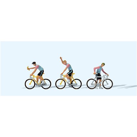 Racing Cyclists Team 3 (x3) Figure set