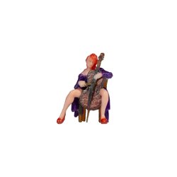 Cellist 3D Master Figure