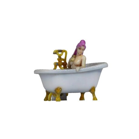 Woman in Bath 3D Master Figure