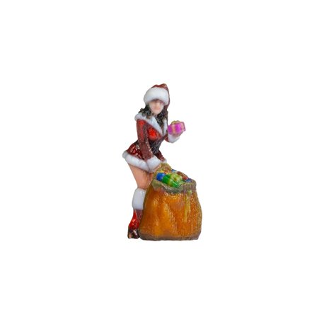 Santa Girl 3D Master Figure