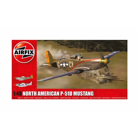 North American P-51D Mustang - 1:48 model kit