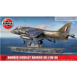 Hawker Siddeley Harrier GR1 AV-8A - 1:72 model kit