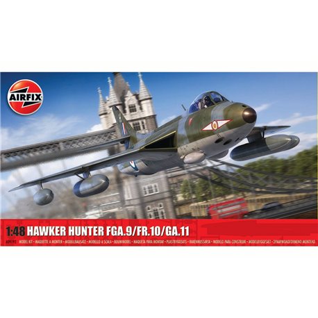 Hawker Hunter FGA9 FR10 GA11 - 1:48 model kit